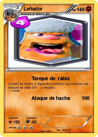 Pokemon Leñador