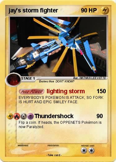 Pokemon jay's storm fighter