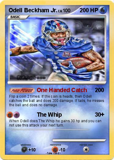 Pokemon Odell Beckham Jr.
