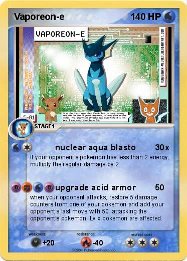 Pokemon Vaporeon-e