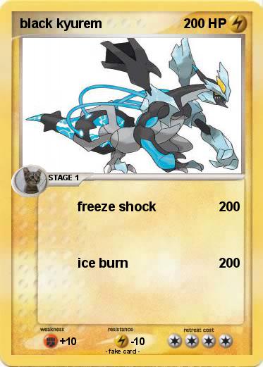 Pokemon black kyurem