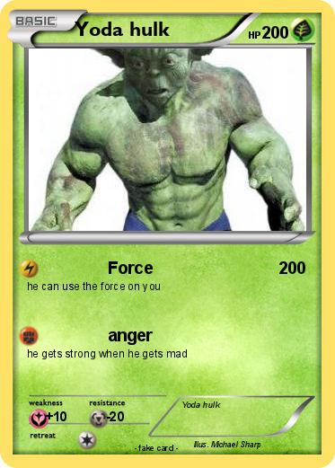 Pokemon Yoda hulk
