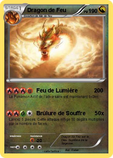 Pokemon Dragon de Feu