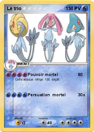 Pokemon Le trio