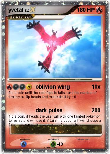 Pokemon yvetal