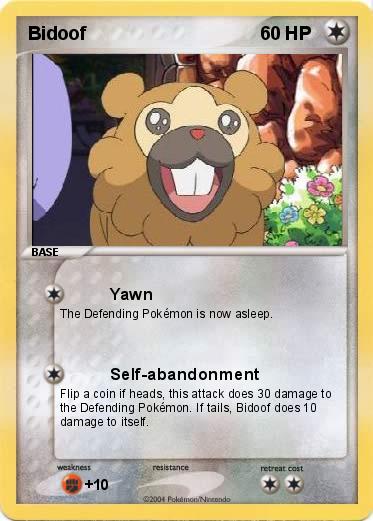 Pokemon Bidoof