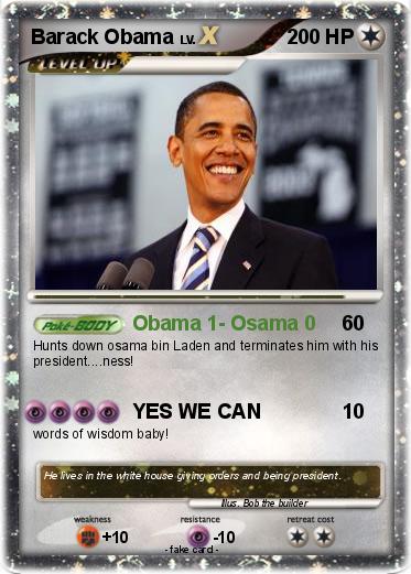 Pokemon Barack Obama