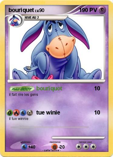 Pokemon bouriquet