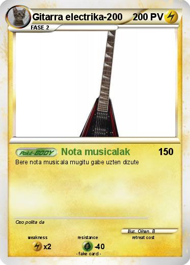 Pokemon Gitarra electrika-200