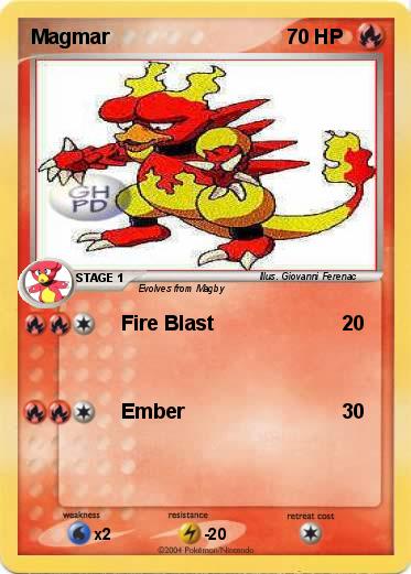Pokemon Magmar
