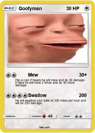 Pokemon Goofyman