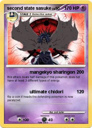 Pokemon second state sasuke