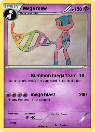 Pokemon Mega mew