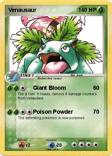 Pokemon Venausaur