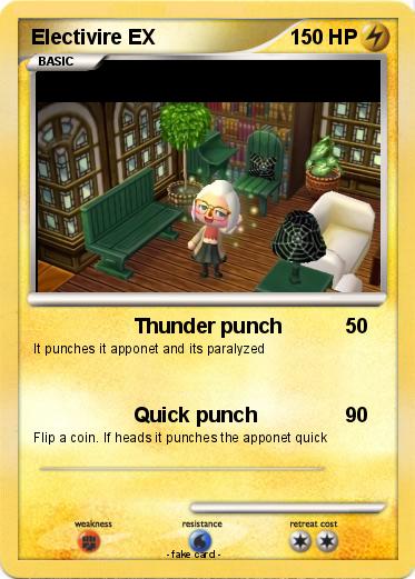 Pokemon Electivire EX