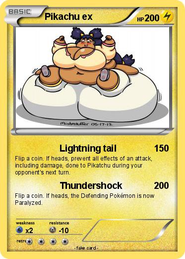 Pokemon Pikachu ex