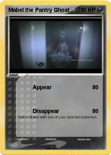 Pokemon Mabel the Pantry Ghost