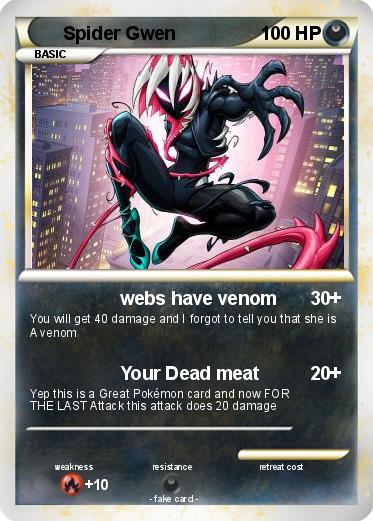 Pokemon Spider Gwen