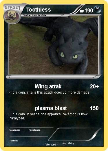 Pokemon Toothless