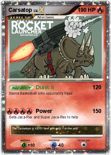 Pokemon Carsatop