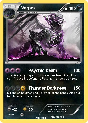 Pokemon Vorpex