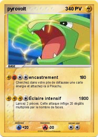 Pokemon pyrovolt                             3