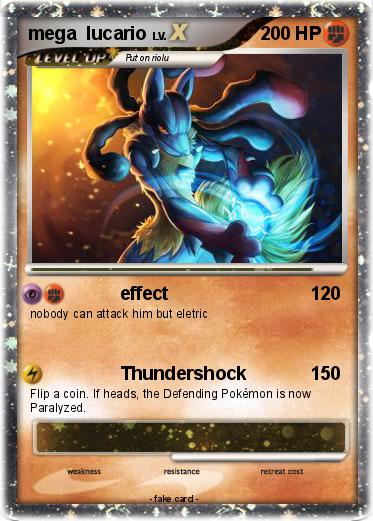 Pokemon mega  lucario