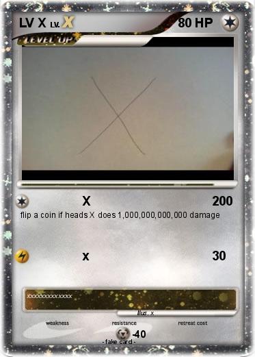 Pokemon LV X