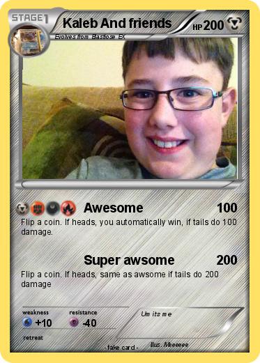 Pokemon Kaleb And friends