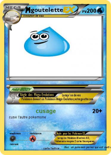 Pokemon goutelette