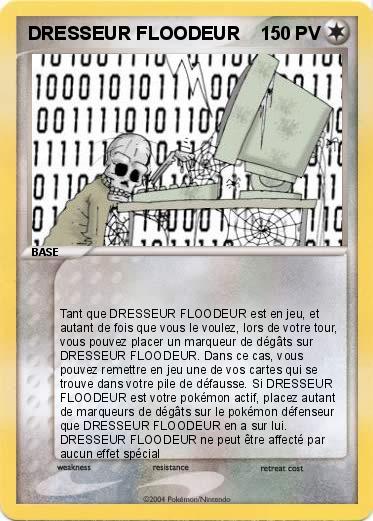 Pokemon DRESSEUR FLOODEUR