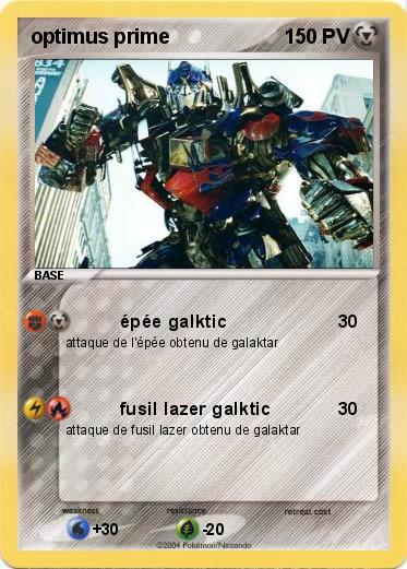 Pokemon optimus prime