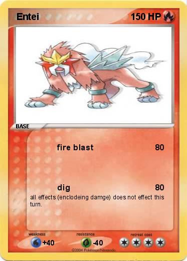 Pokemon  Entei