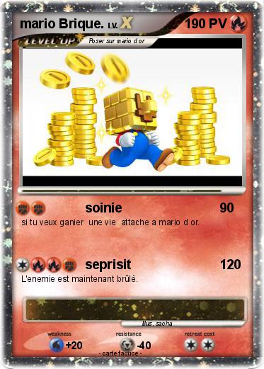 Pokemon mario Brique.