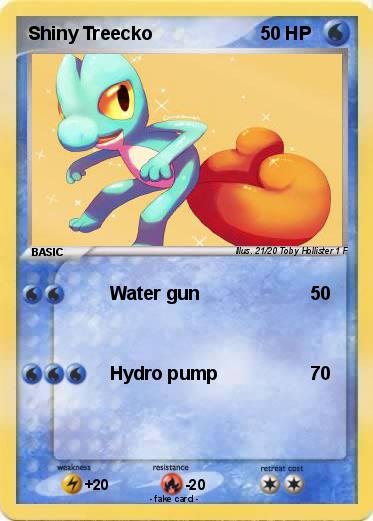 Pokemon Shiny Treecko