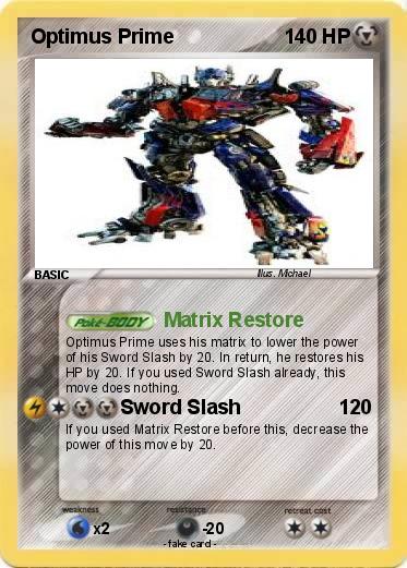 Pokemon Optimus Prime