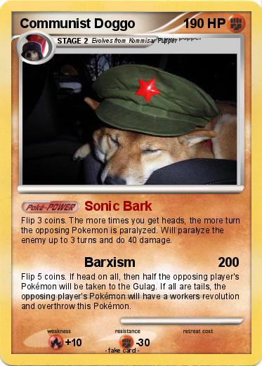 Pokemon Communist Doggo