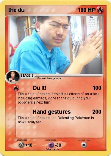 Pokemon the du