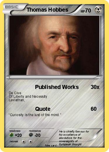 Pokemon Thomas Hobbes