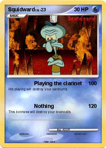 Pokemon Squidward