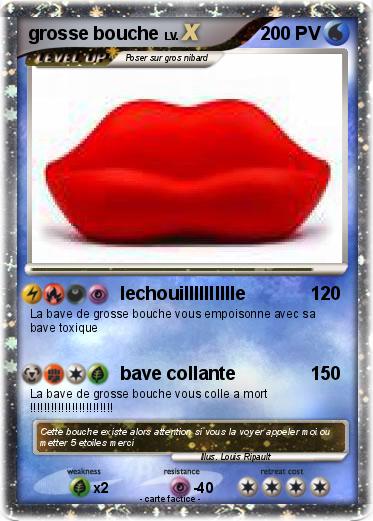 Pokemon grosse bouche
