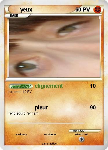 Pokemon yeux