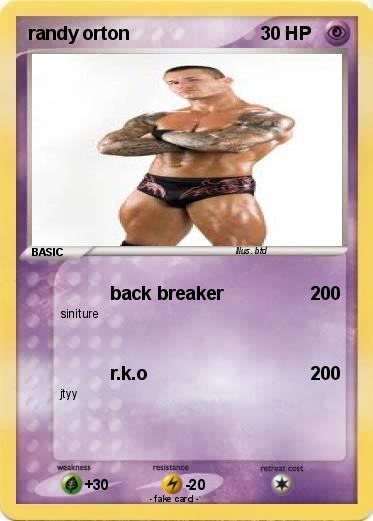 Pokemon randy orton