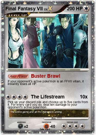 Pokemon Final Fantasy VII