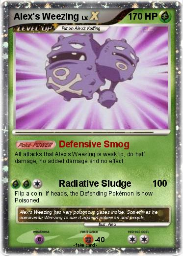 Pokemon Alex's Weezing