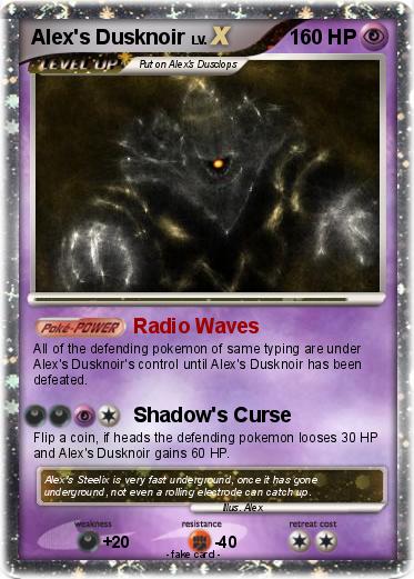 Pokemon Alex's Dusknoir