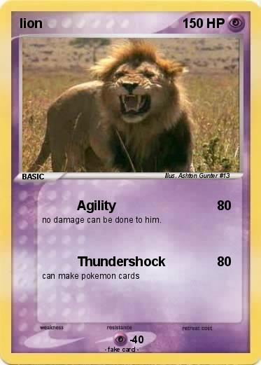Pokemon lion