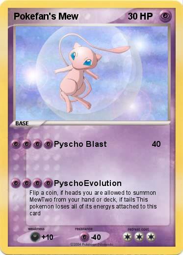 Pokemon Pokefan's Mew