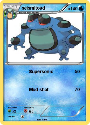 Pokemon seismitoad