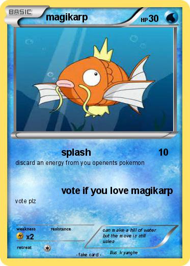 Pokemon magikarp